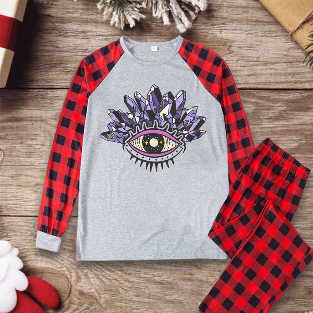 Purplehecate Crystal Eye Christmas Pajamas