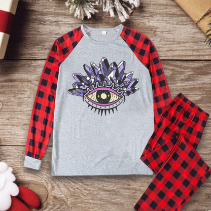 Purplehecate Crystal Eye Christmas Pajamas