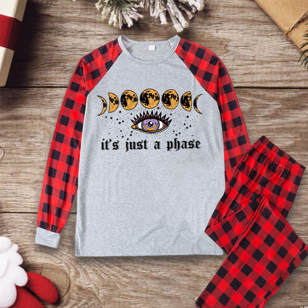 Purplehecate It's Just A Phase Christmas Pajamas