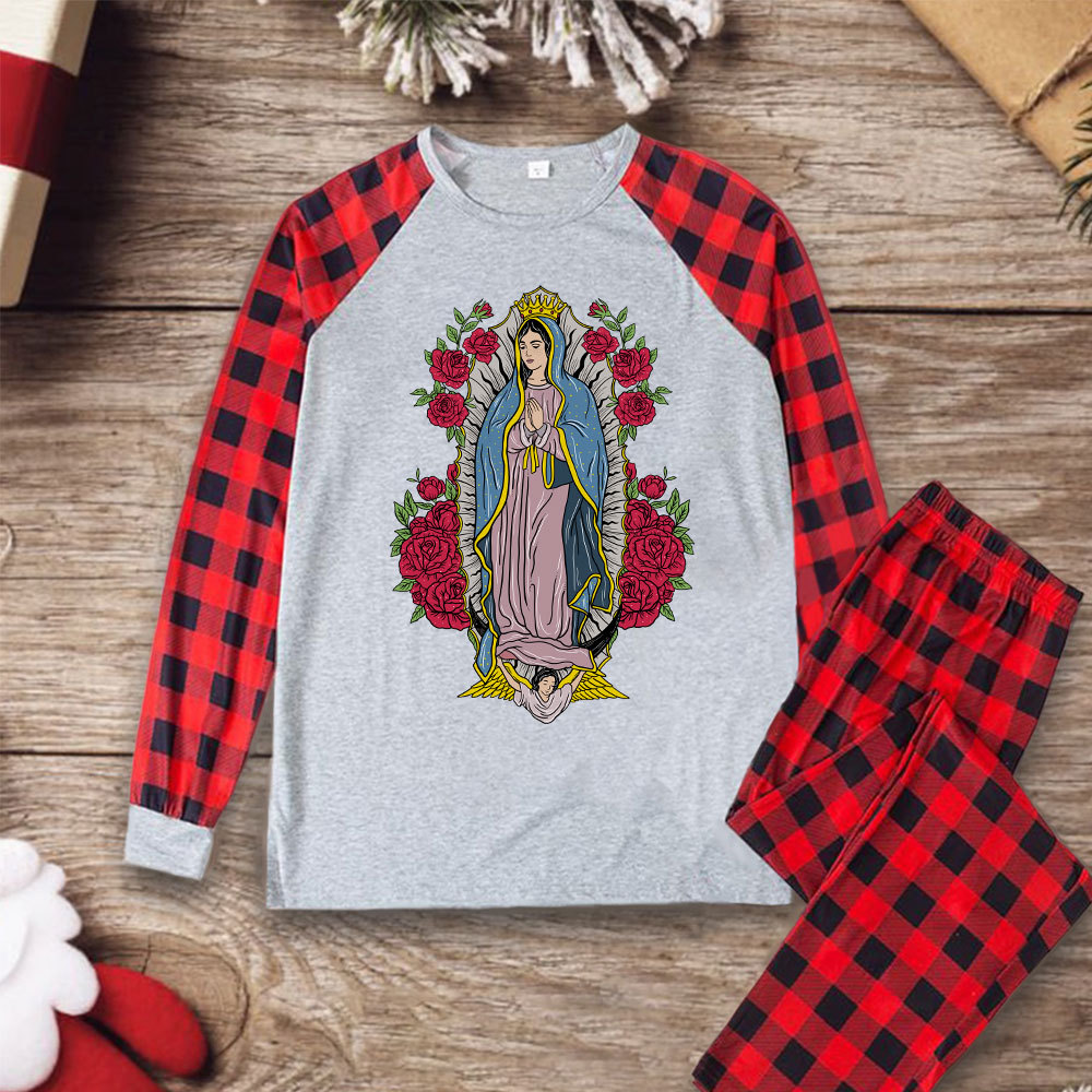 Purplehecate Mother Mary Christmas Pajamas