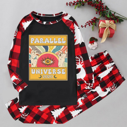 Purplehecate Parallel Universe Elk Christmas Pajamas