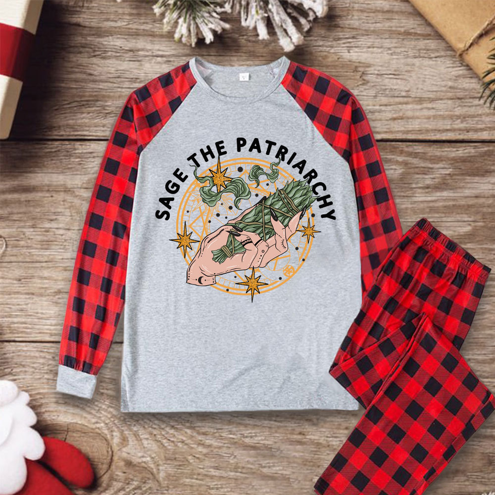 Purplehecate Sage The Patriarchy Christmas Pajamas