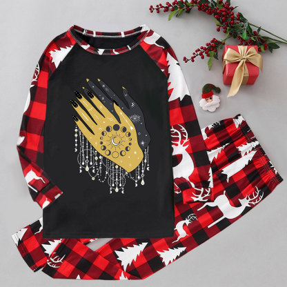 Purplehecate Wash Your Hands Elk Christmas Pajamas