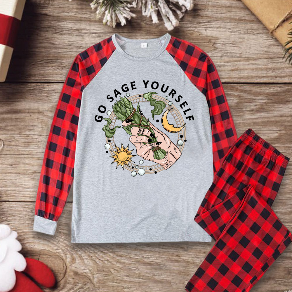 Purplehecate Go Sage Yourself Christmas Pajamas