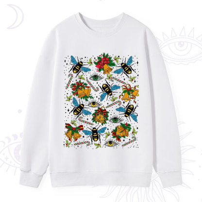 Purplehecate Christmas The Bee's Knees Sweatshirt