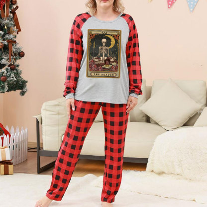 Purplehecate The Reader Tarot Christmas Pajamas