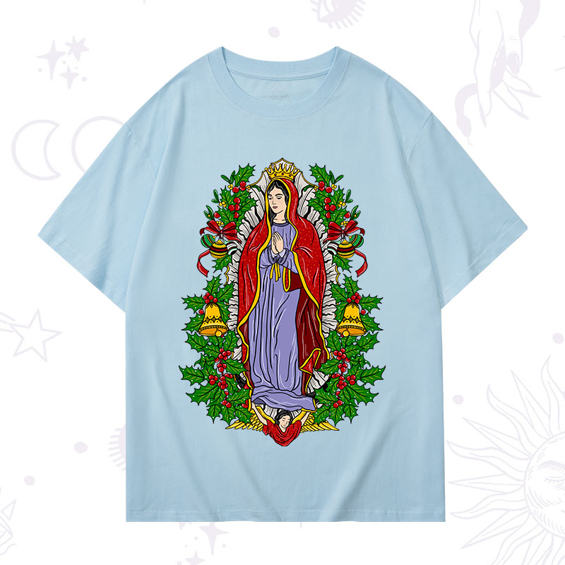 Purplehecate Christmas Mother Mary T-Shirt