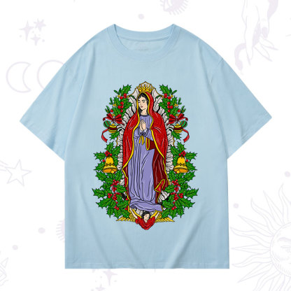 Purplehecate Christmas Mother Mary T-Shirt