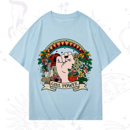 Purplehecate Christmas Girl Power T-Shirt