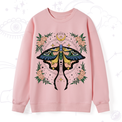 Purplehecate Mystical Moth Sweatshirt