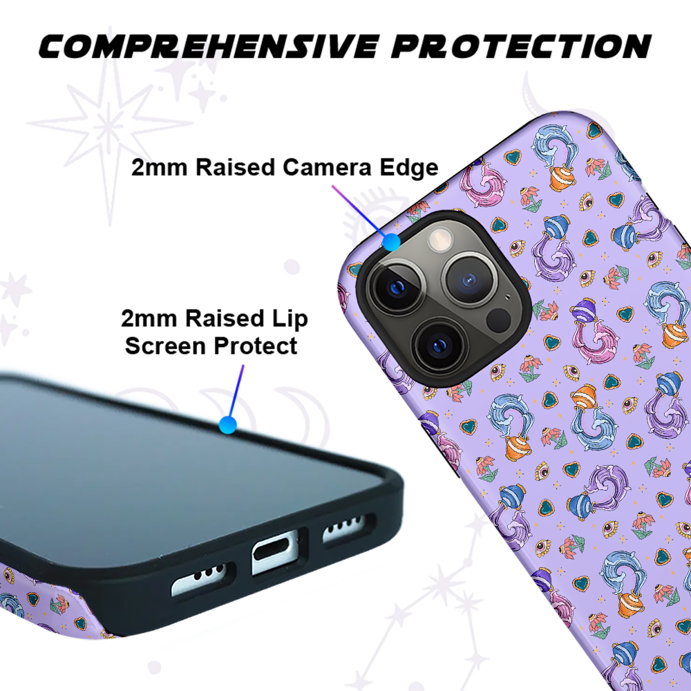 Purplehecate Aquarius Spirit Zodiac Phone Case