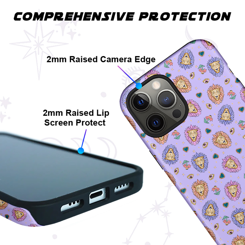 Purplehecate Leo Spirit Zodiac Phone Case