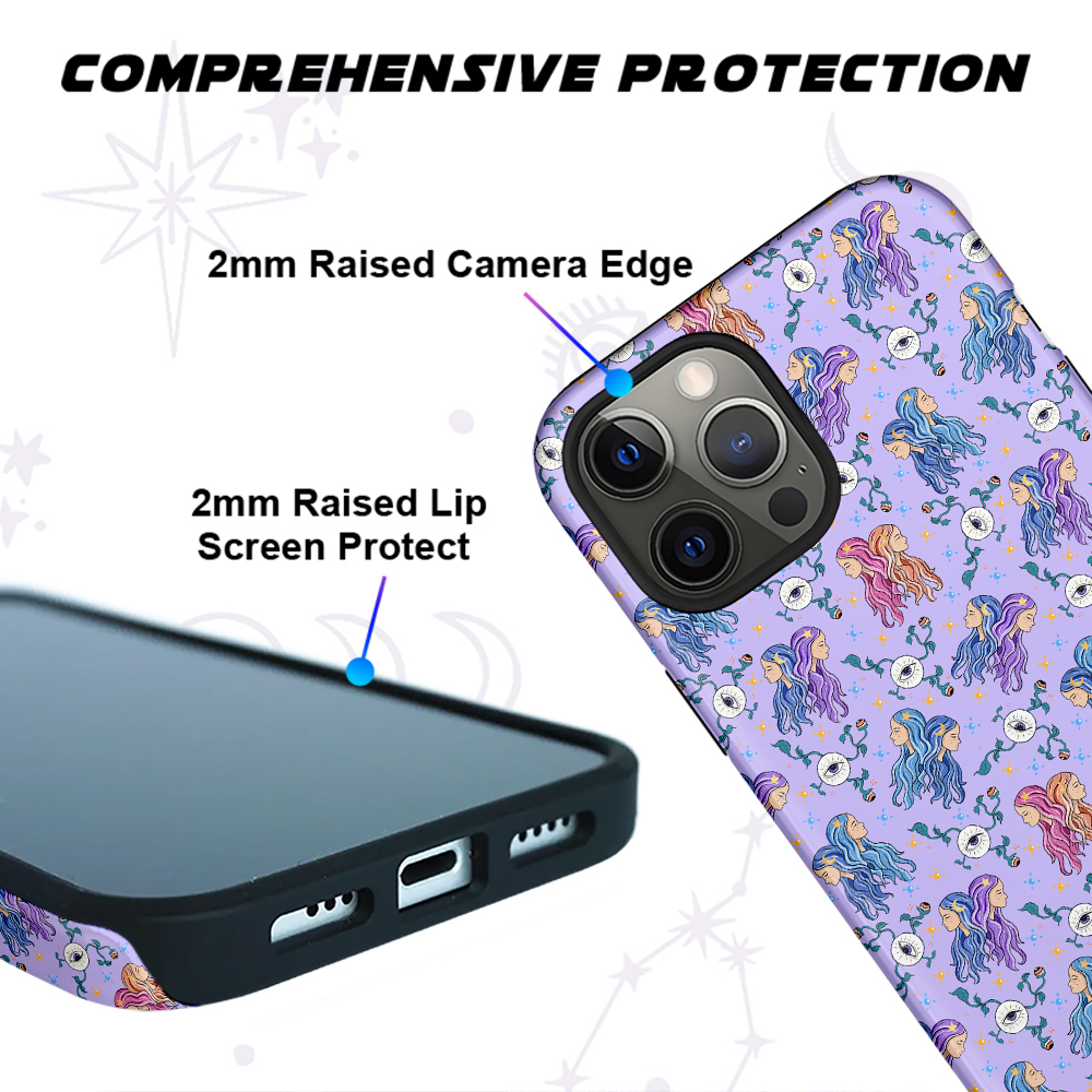 Purplehecate Gemini Spirit Zodiac Phone Case