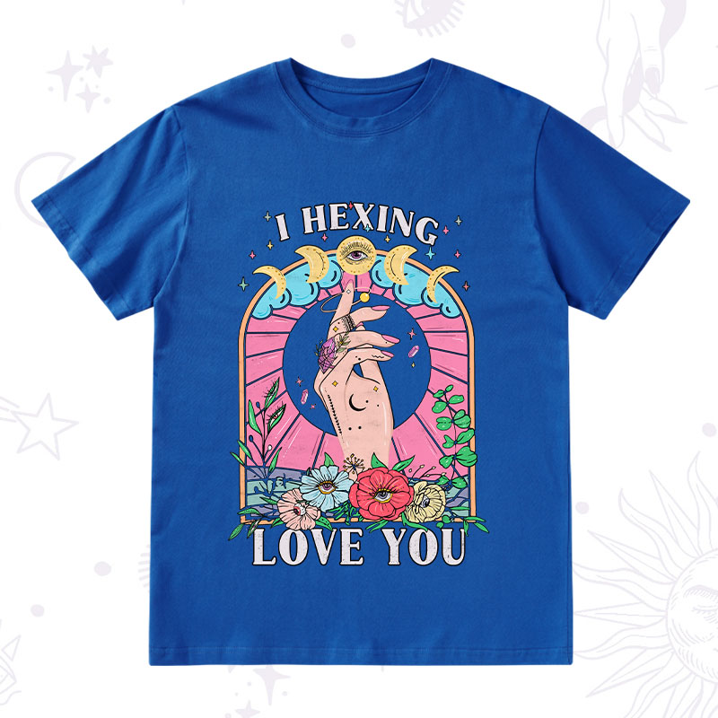 Purplehecate I Hexing Love You T-Shirt