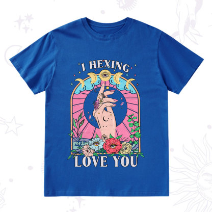 Purplehecate I Hexing Love You T-Shirt