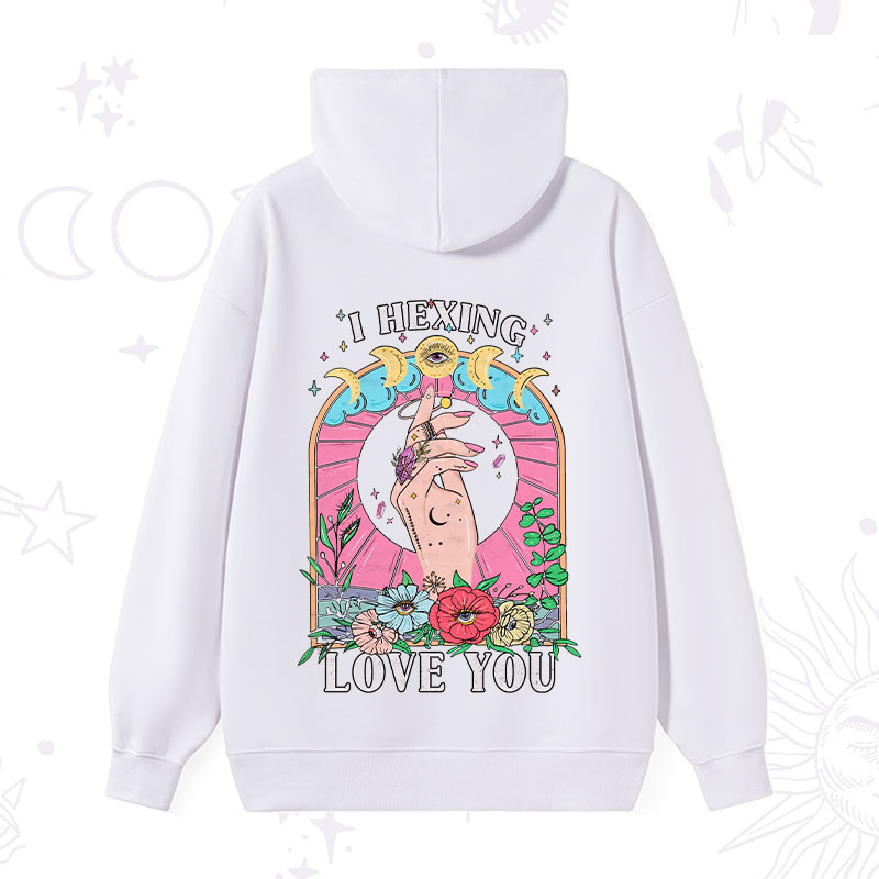 Purplehecate I Hexing Love You Hoodie