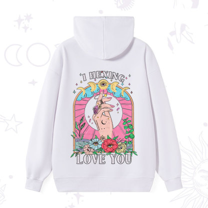 Purplehecate I Hexing Love You Hoodie