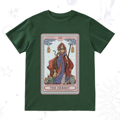 Purplehecate The Hermit Tarot Card T-Shirt