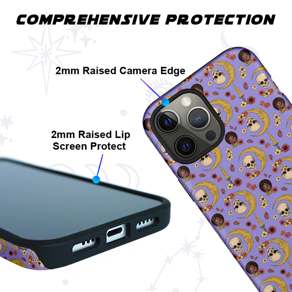 Purplehecate Sorcerer's Skull Phone Case