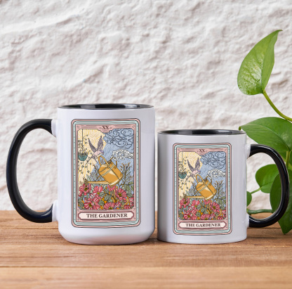 Purplehecate The Gardener Tarot Mug