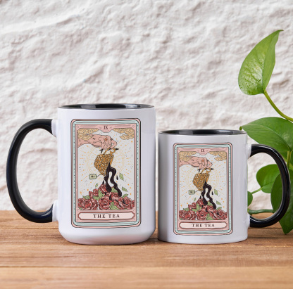 Purplehecate The Tea Food Tarot Mug
