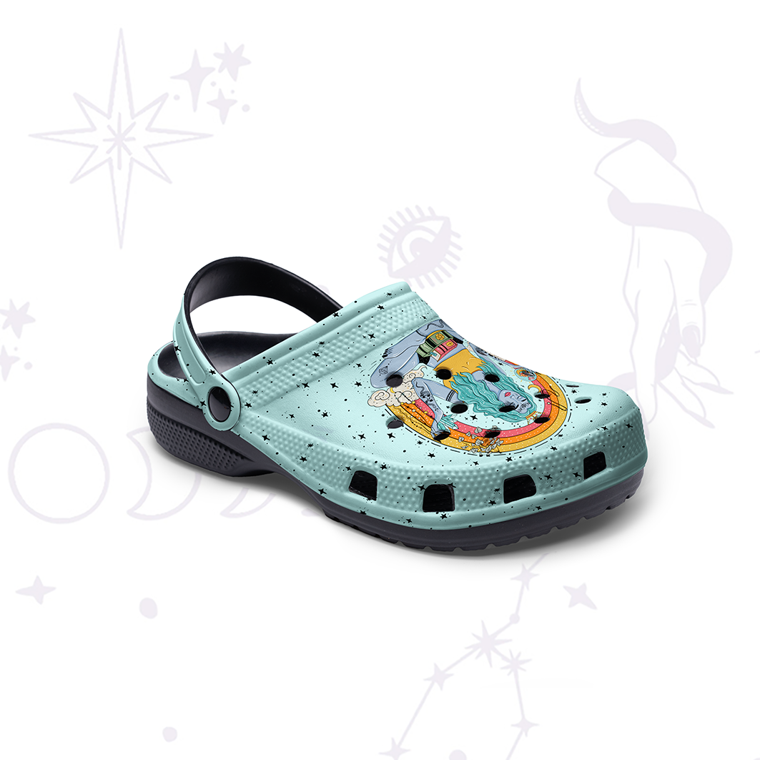 Purplehecate I'm The Queen Of All My Dreams Rubber Clogs