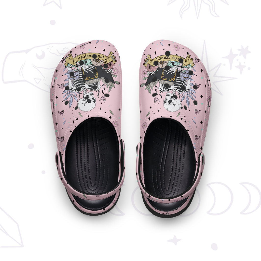 Purplehecate The Reader's Tarot Rubber Clogs