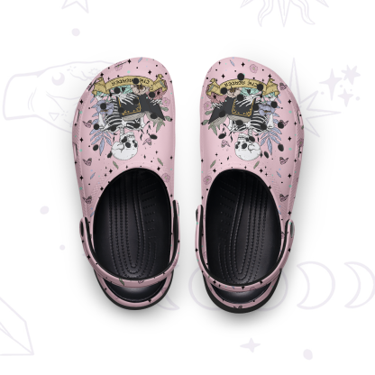 Purplehecate The Reader's Tarot Rubber Clogs