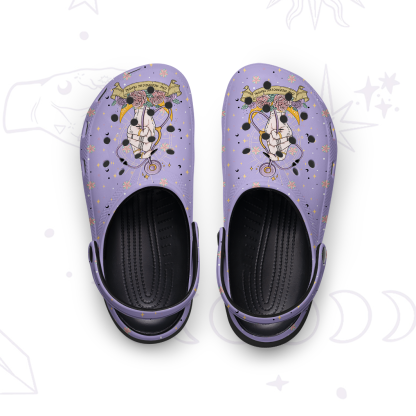 Purplehecate The Registered Nurse Tarot Card Rubber Clogs