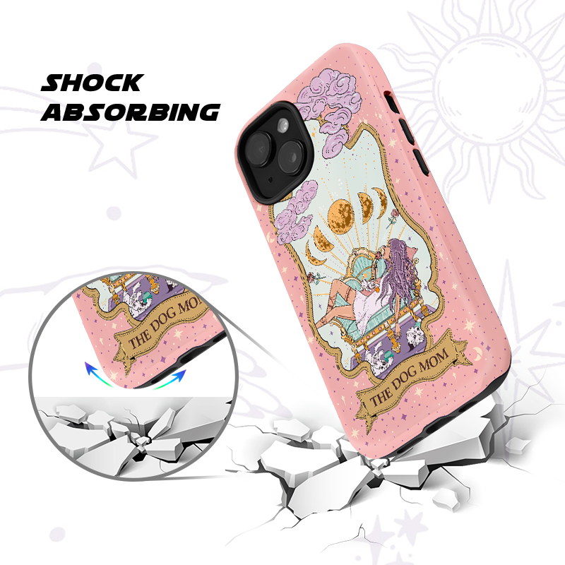 Purplehecate The Cat Mom Tarot Ancient Mirror Phone Case