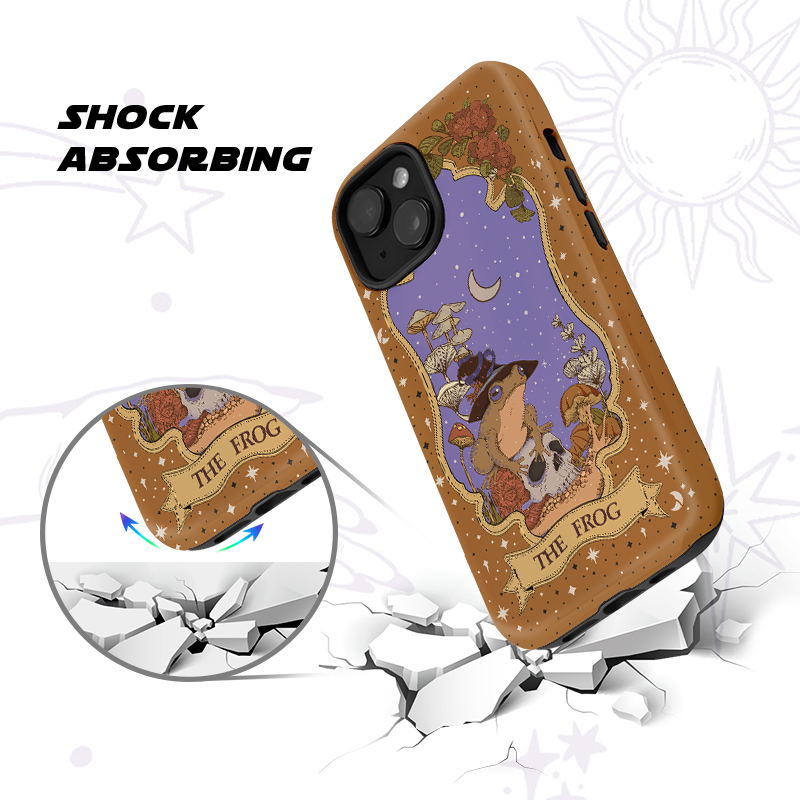 Purplehecate The Frog Tarot Ancient Mirror Phone Case