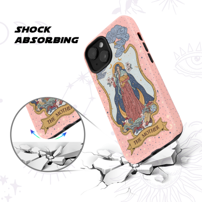 Purplehecate The mother Tarot Ancient Mirror Phone Case