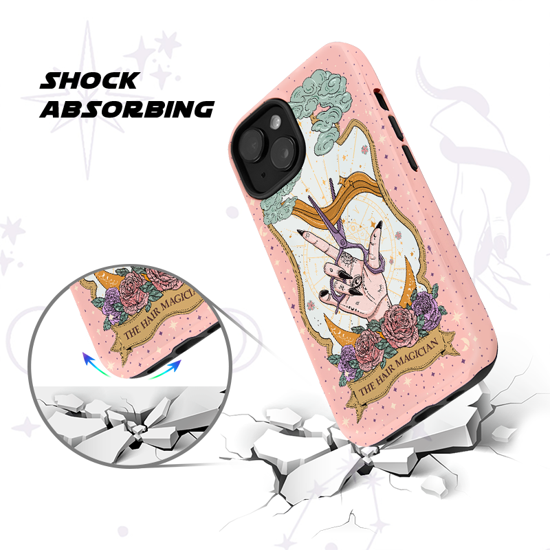 Purplehecate The Hair Magician Tarot Ancient Mirror Phone Case