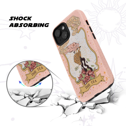 Purplehecate The Tea Food Tarot Ancient Mirror Phone Case