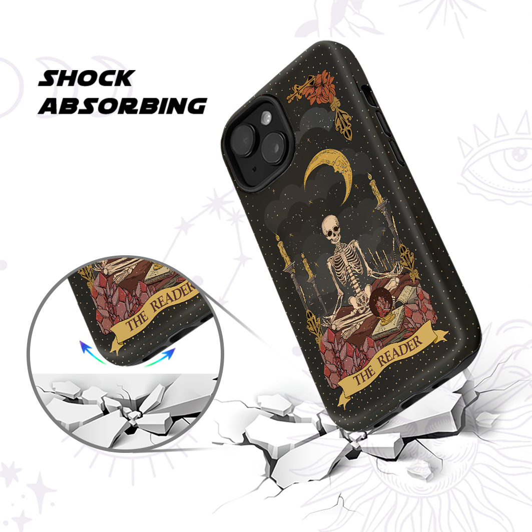 Purplehecate The Reader Phone Case