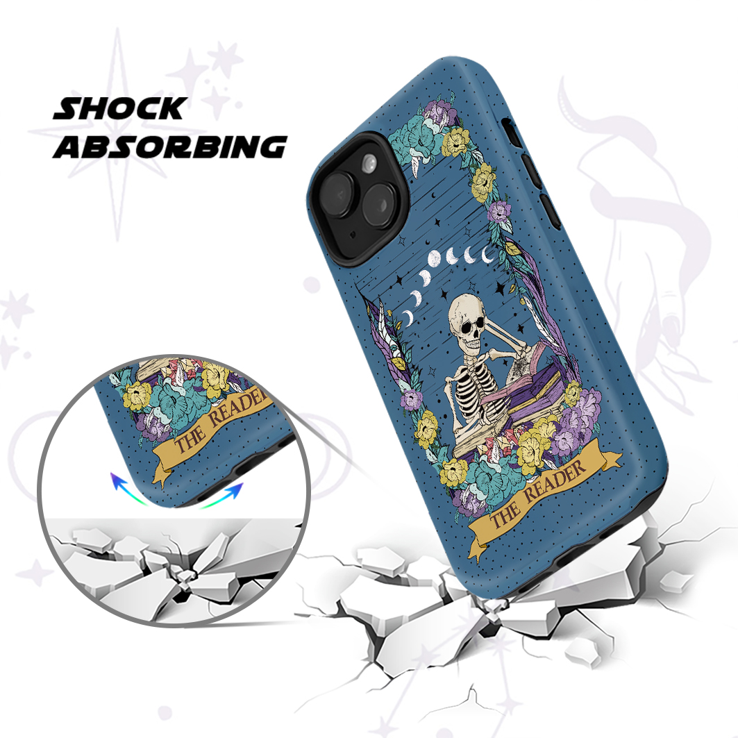 Purplehecate The Reader Tarot Phone Case
