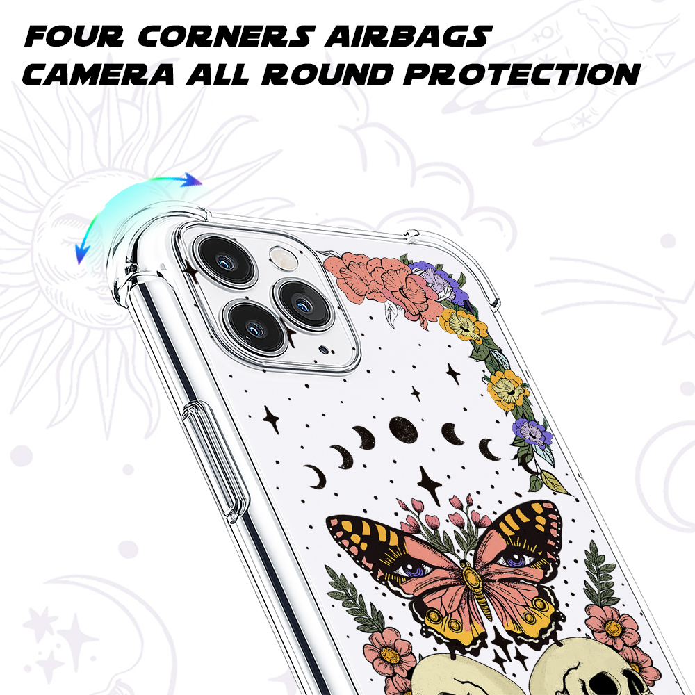 Purplehecate The Endings Won't End You Clear Phone Case