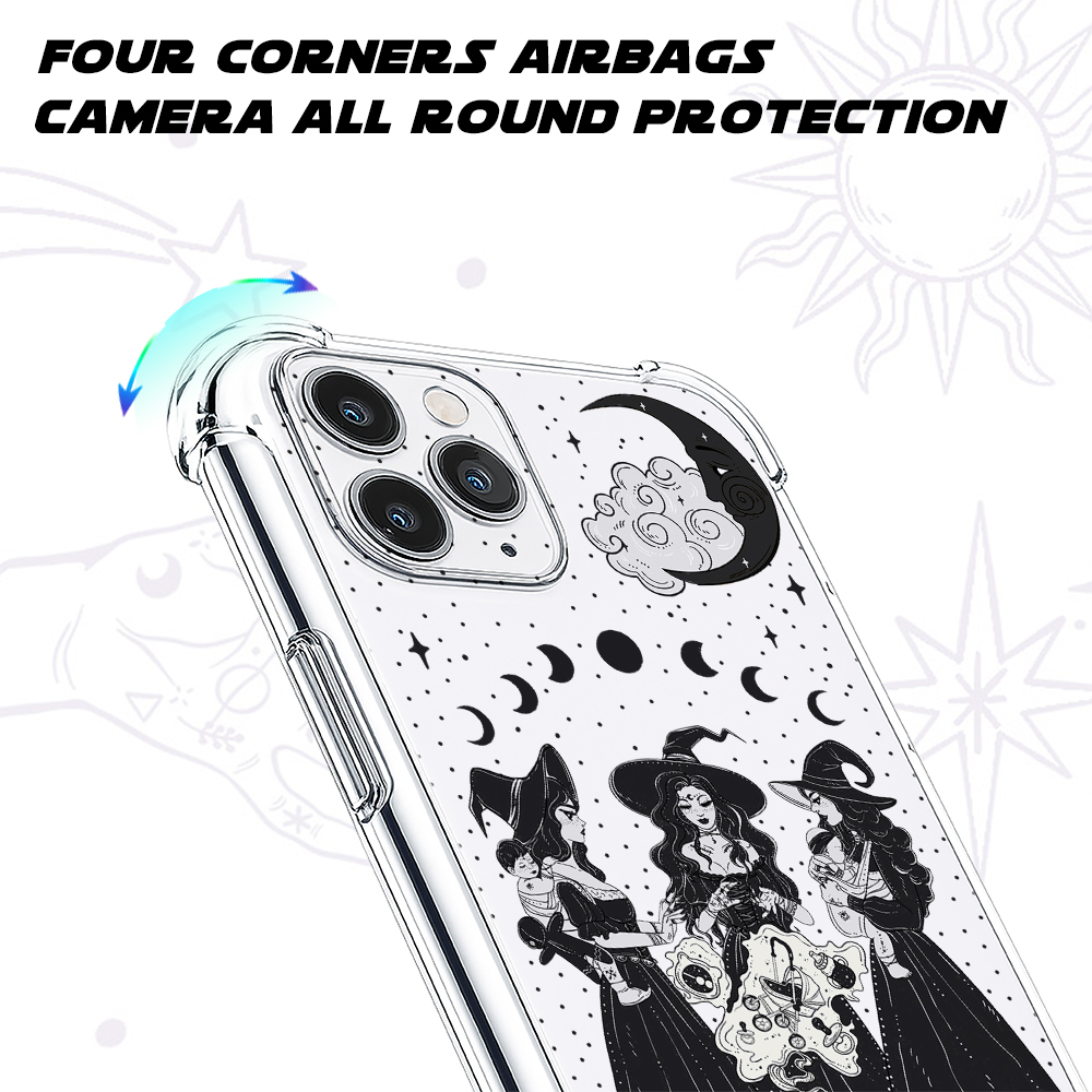 Purplehecate Mom Group Shenanigans Clear Phone Case