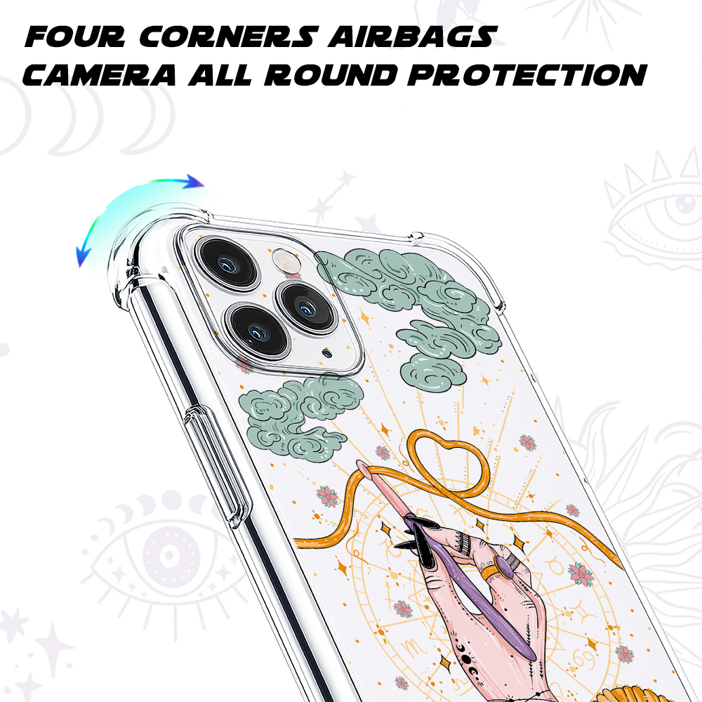 Purplehecate The Crochet Artist Clear Phone Case