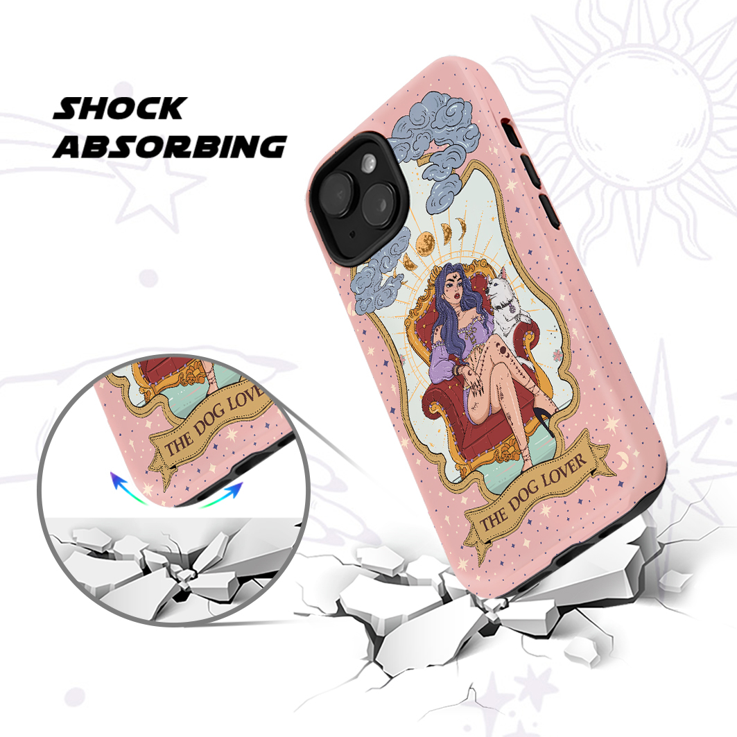 Purplehecate The Dog Lover Tarot Phone Case