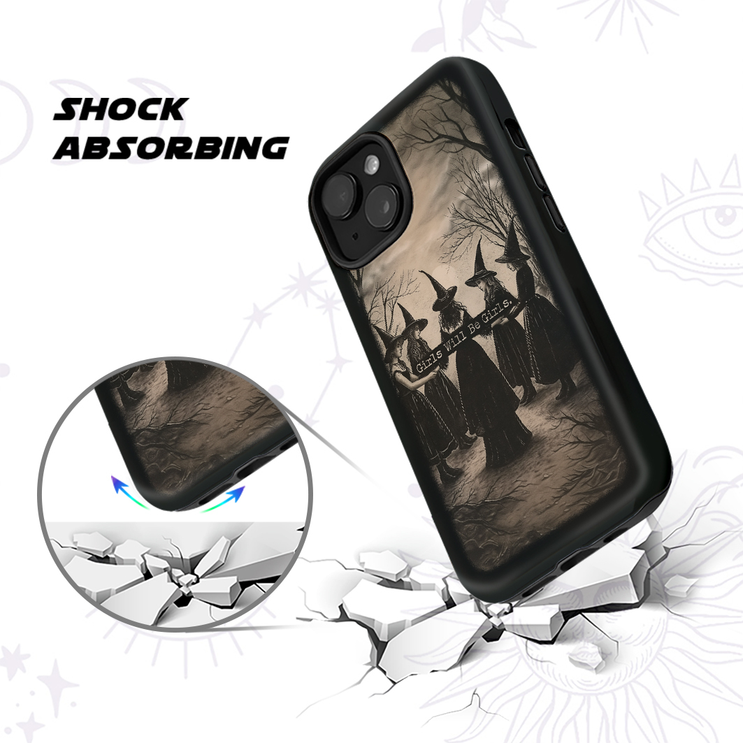 Purplehecate Girls Will Be Girls Witch Phone Case