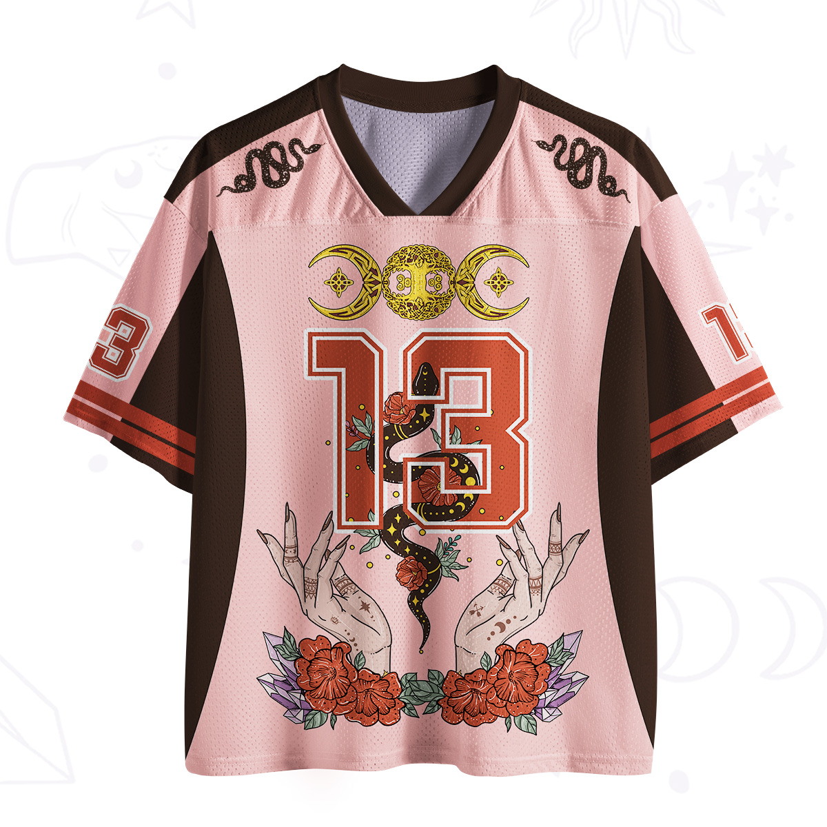 Purplehecate Lunar Serpent Guardian Mesh Jersey