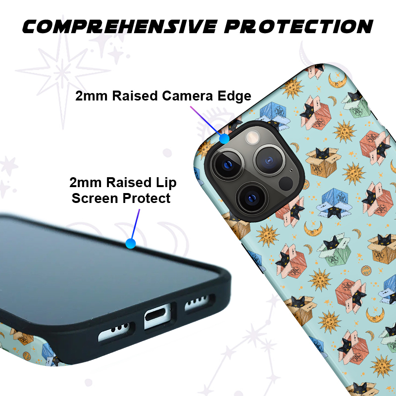 Purplehecate Magical Black Cat Phone Case