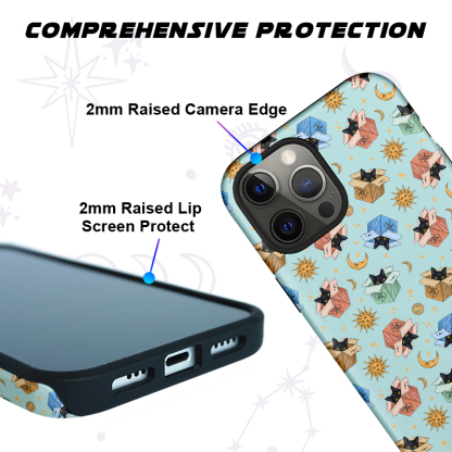 Purplehecate Magical Black Cat Phone Case