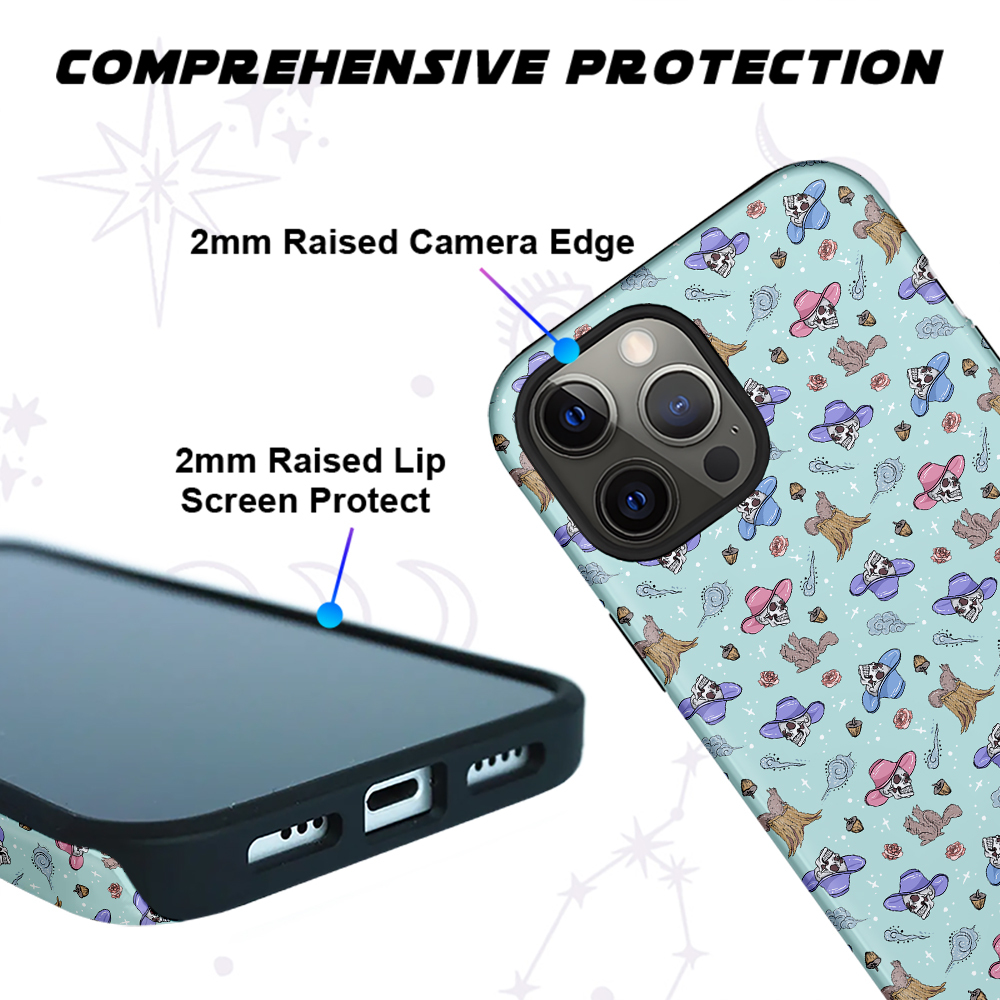 Purplehecate Magical Cowboy Skull Phone Case