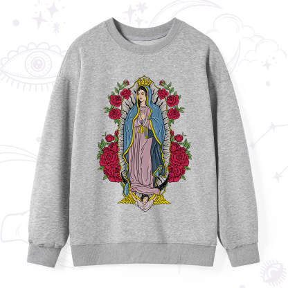 Purplehecate Mother Mary Sweatshirt
