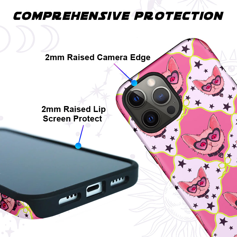 Purplehecate Slightly Wicked Cat Phone Case