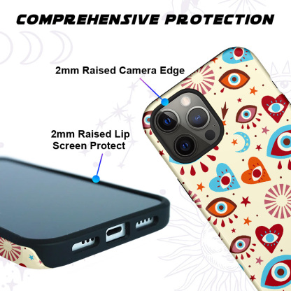 Purplehecate Protective Evil Eye Amulet Phone Case