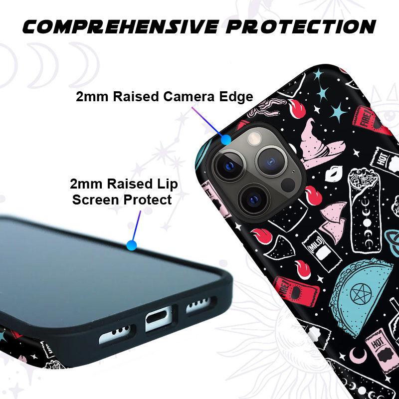 Purplehecate Dark Magic and Mystical Charm Phone Case