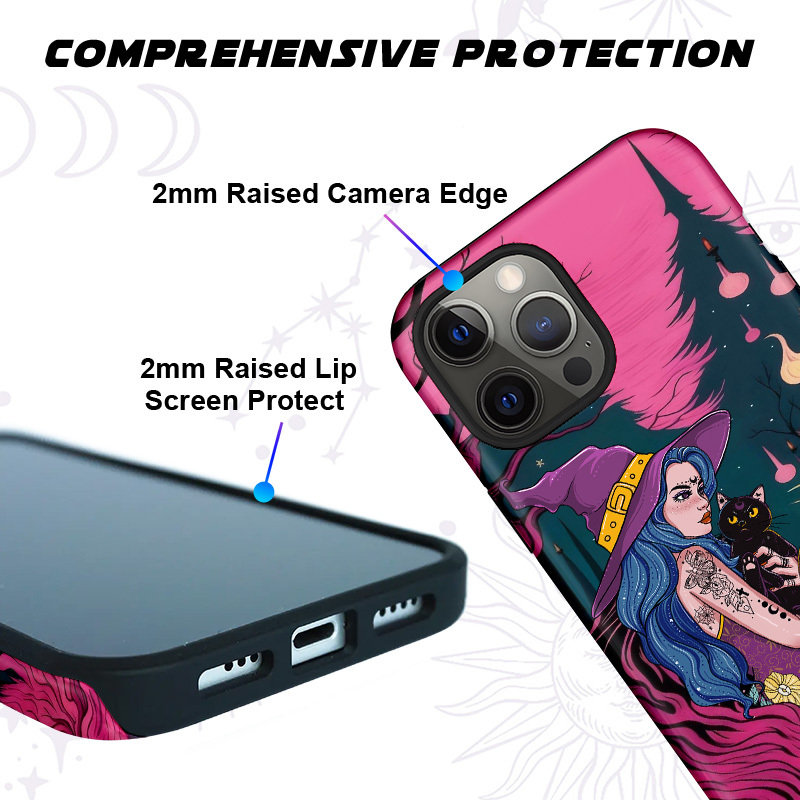 Purplehecate The Witch and Her Familia Phone Case